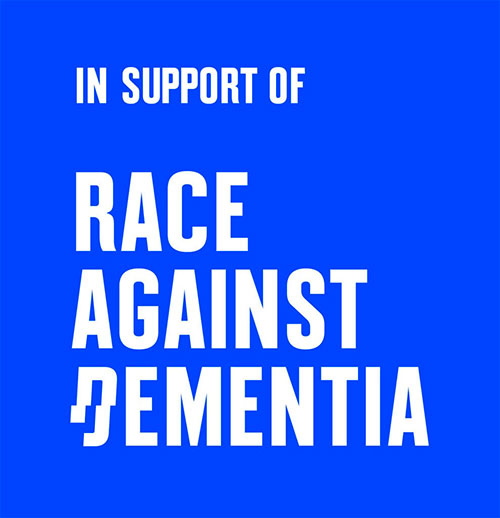 in support of race against dementia