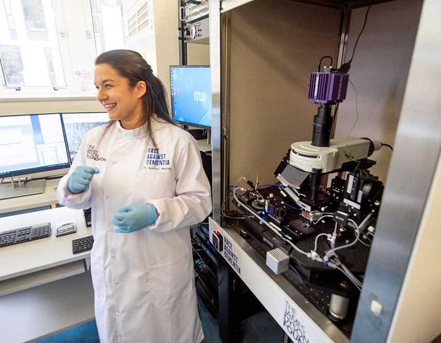 Race Against Dementia research projects see teams of laboratory technicians, PhD and Masters students and post-doctoral researchers unite under one vision.