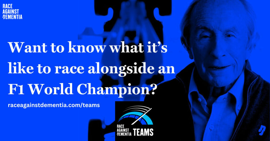 race alongside an F1 champion - Sir Jackie Stewart