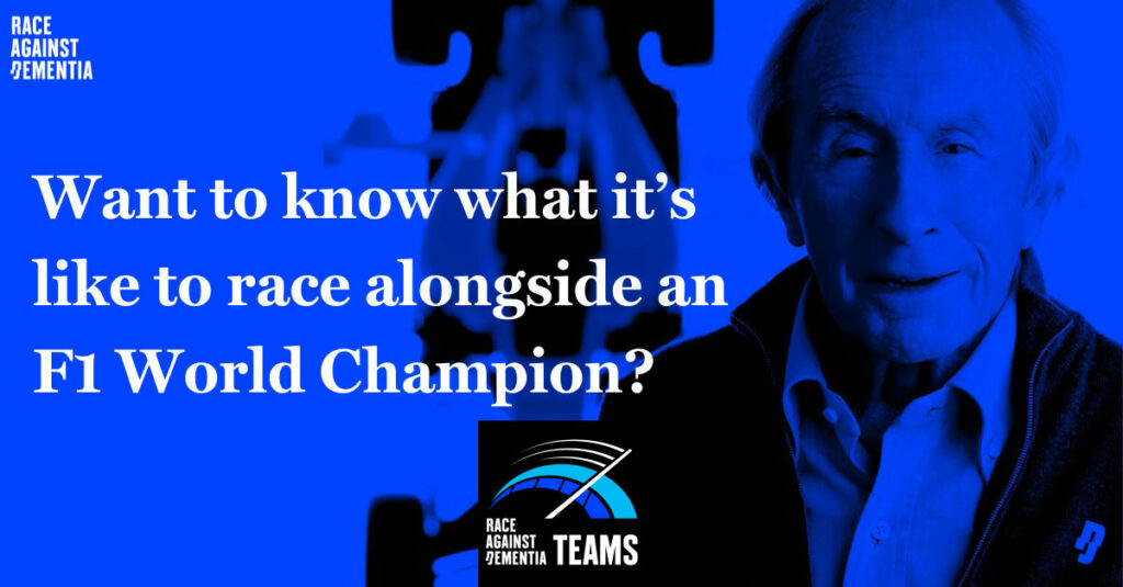 race alongside an F1 champion - Sir Jackie Stewart