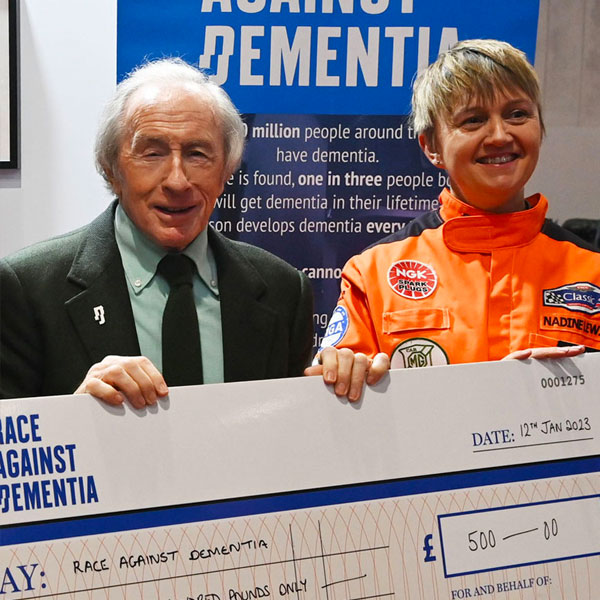 work with race against dementia - partner with us
